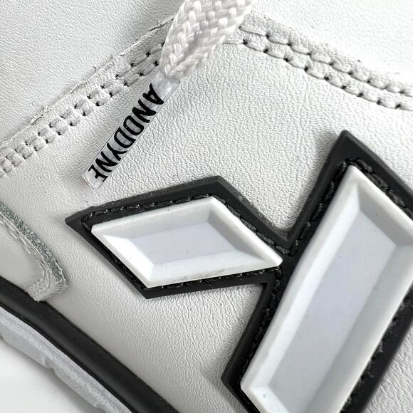 Anodyne No. 50 White Sport Trainer Sneaker Shoes Men's Size 13 Extra Wide USA - Picture 8 of 9